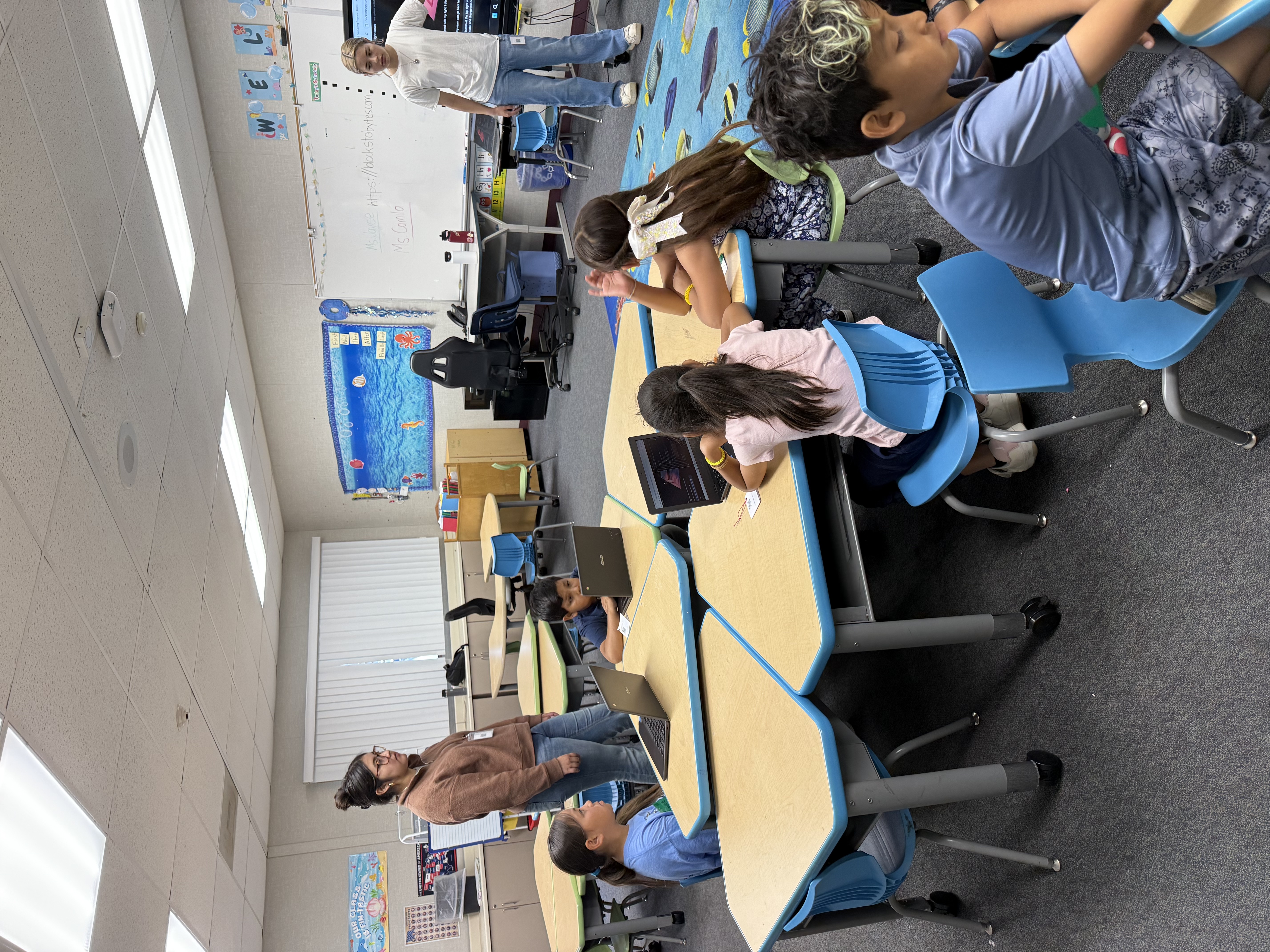 Students coding session 2