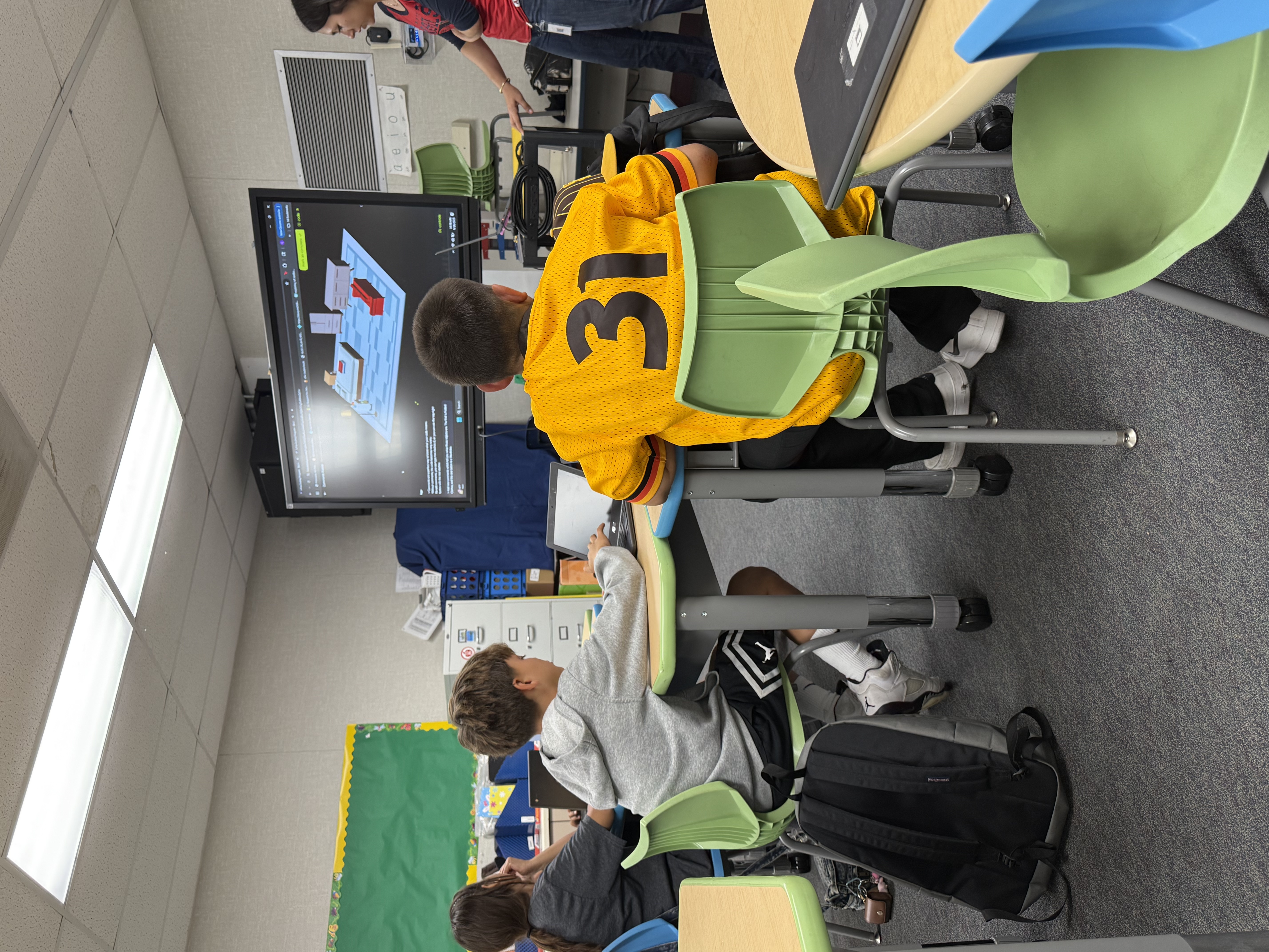 Students coding session 4